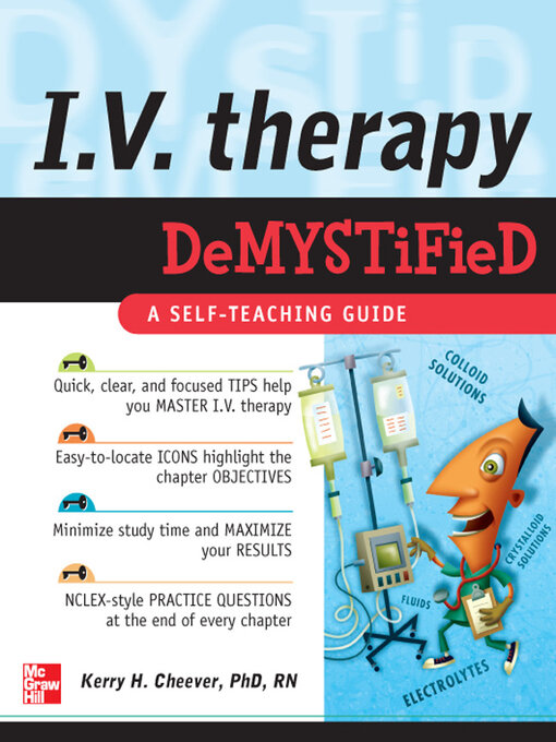 Cover image for I. V. Therapy Demystified